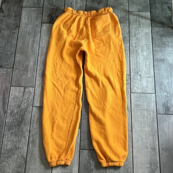 Boys lie orange joggers sweatpants women’s small casual wear - Picture 5 of 5